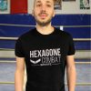 t-shirt personnalisé Hexagone Combat Savate homme face