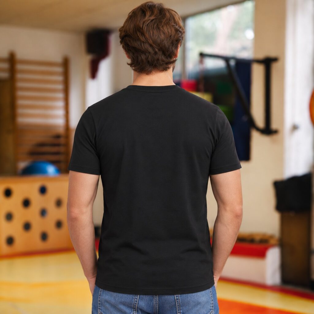 tee-shirt-hors-ring-pessonnalisé-noir-dos