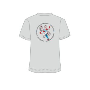 T-shirt hors ring en maille alvéolée Coté des Légendes (Gris)