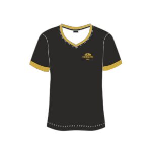 T-shirt lycra Savate Col V personnalisé Team Sparnonienne et prénom