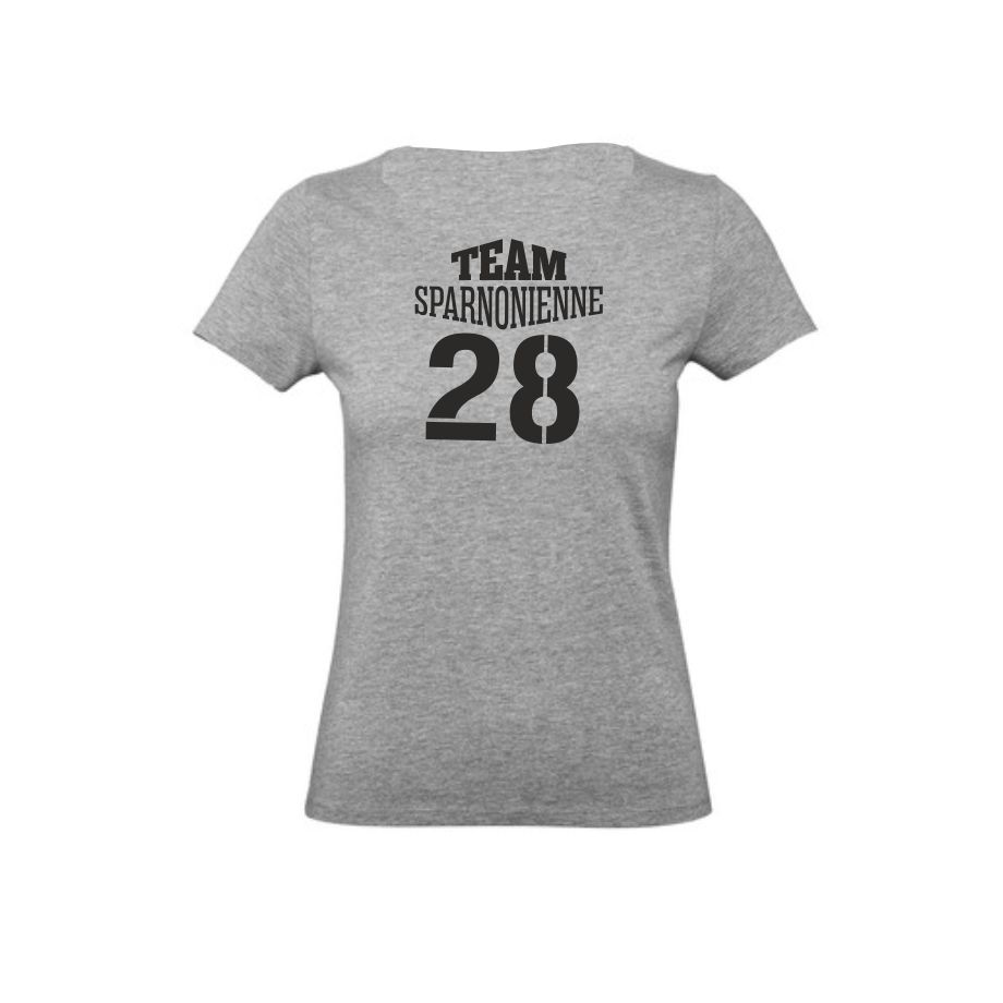 teeshirt-hors ring-gris-femme-team-sparnonienne-dos