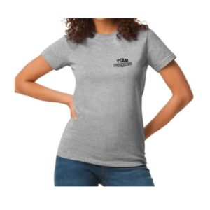 Tee-shirt personnalisé Team Sparnonienne – Gris