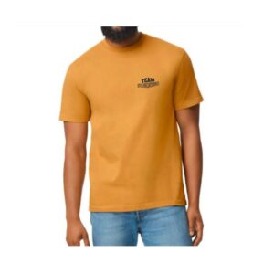 Tee-shirt personnalisé Team Sparnonienne – Jaune