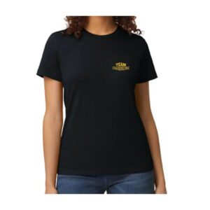 Tee-shirt personnalisé Team Sparnonienne – Noir