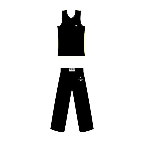 Tenue de Savate Boxe Francaise modèle femme personnalisé Apollo Hexagone Combat face 2