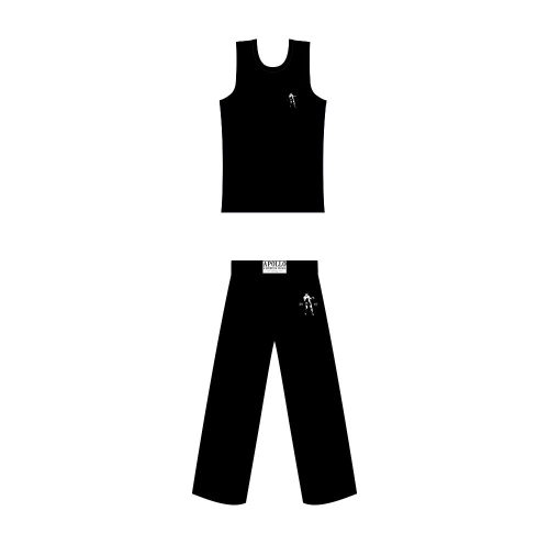 Tenue de Savate Boxe Francaise modèle Homme personnalisé Apollo Hexagone Combat face 2