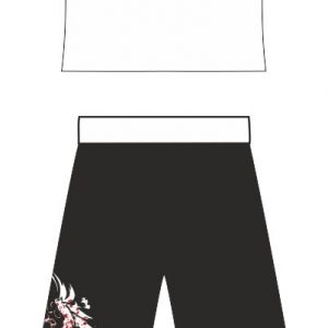 Tenue de Savate Boxe Française personnalisée Team Gouzior Boxing