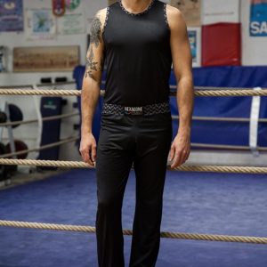 Tenue pantalon débardeur de Boxe Française Héritage Homme