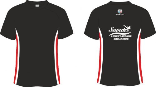 tshirt Savate Boxe Française aurillacoise hexagone combat